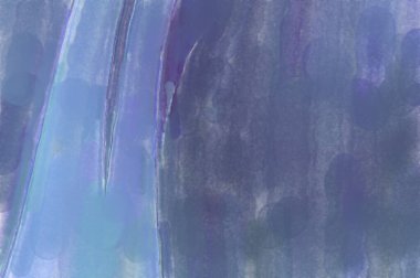 Suluboya fırça darbeleri. Modern sanat. Soyut doku. 2D çizim. Yüzeyde etkileyici el yapımı suluboya. Renkli bir fon. Çok renkli arkaplan. Çağdaş duvar sanatı. 