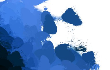 Duvar sanatı Eşsiz ve yaratıcı illüstrasyon. Fırça darbesi ile boyanmış. Renkli fırça darbelerinin soyut arkaplanı. Fırçalanmış canlı duvar kâğıdı. Boyalı sanatsal yaratım.