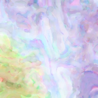 Soyut doku. Yüzeyde etkileyici el yapımı suluboya. Suluboya fırça darbeleri. Modern sanat. Çok renkli arkaplan. Çağdaş duvar sanatı. Renkli bir fon. 2d illüstrasyon.