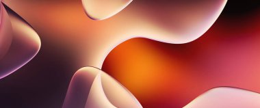 Soyut arkaplan. Değişken renk değişim dalgaları, dinamik hareketlerle. Işık dalgalarının neon renkli soyut tasarımı. Duvar kağıdı, afiş, arkaplan, kart, kitap illüstrasyonu, web sitesi.