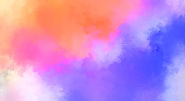 Sanatsal soyut arkaplan. Doku boyalı duvar kağıdı. Boya darbeleriyle yaratıcı bir illüstrasyon. Fırça desenli resim.