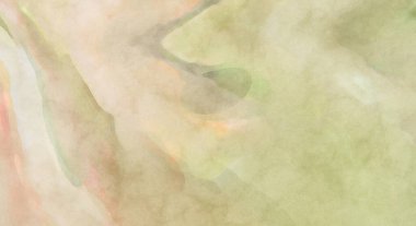 Yumuşak suluboya duvar kağıdı. Hafifçe fırçalanmış renkleri olan sanatsal bir resim. Pastel renkler arkaplana dokunmuş. Soyut duvar sanatı..