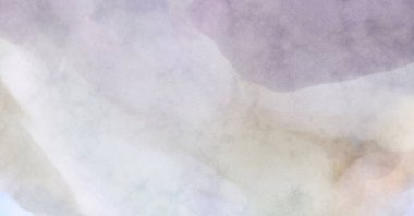 Alkol mürekkebini andıran rahatlatıcı fırça darbelerinin modern resmi. Poster, duvar sanatı, afiş, kart, kitap kapağı veya ambalaj için pastel renkli suluboya resim.