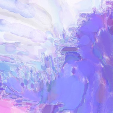 El yapımı sürreal soyut desenli suluboya. Modern sanatsal resim. 2D çizim. Arkaplan boyası karışımı. Yaratıcı duvar sanatı. Çağdaş sanat.