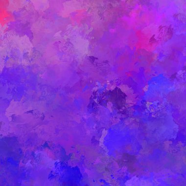 Boya darbeleri. 2D İllüstrasyon. Taranmış Boyalı Soyut Arkaplan. Fırça darbesi ile boyanmış. Modern sanat.