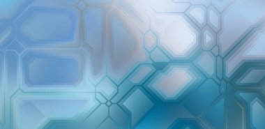 Renkli ve canlı geometrik şekiller katmanları var. Bir teknoloji planının dijital illüstrasyonu. Gelecekçi tasarım şablonu.