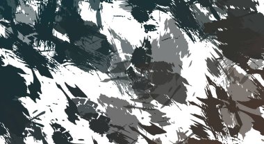 Renkli fırça darbelerinin 2B çizimi. Dekoratif doku resmi. Canlı boya desenli arka plan. Kaotik fırça darbeleri resim.