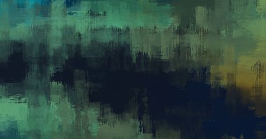 Çapraz vahşi fırça darbeleriyle arka plan. Renkli ve canlı bir tasvir. Boyalı sanat. Yaratıcı soyut resim.