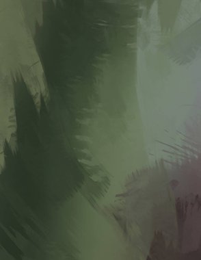 Renkli fırça darbelerinin 2D çizimi. Dekoratif desenli resim. canlı boya desenli arkaplan.