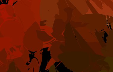 Sanatsal soyut arkaplan. Doku boyalı duvar kağıdı. Boya darbeleriyle yaratıcı bir illüstrasyon. Fırça desenli resim.