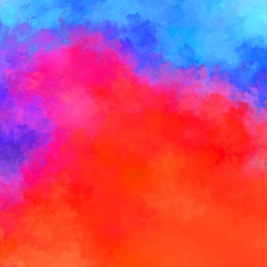 Boya darbeleri. 2D İllüstrasyon. Taranmış Boyalı Soyut Arkaplan. Fırça darbesi ile boyanmış. Modern sanat.