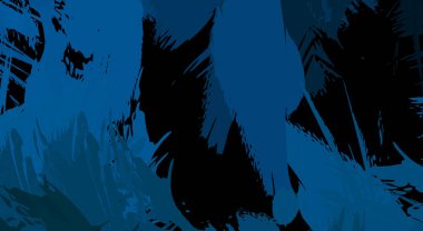 Sanatsal soyut arkaplan. Doku boyalı duvar kağıdı. Boya darbeleriyle yaratıcı bir illüstrasyon. Fırça desenli resim.