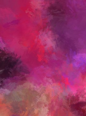 Renkli fırça darbelerinin soyut arkaplanı. fırçalanmış canlı duvar kağıdı. resmedilmiş sanat eseri. Eşsiz ve yaratıcı illüstrasyon.