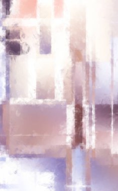 Modern sanat. Renkli çağdaş sanat eserleri. Renkli boya darbeleri. Soyut arkaplanda fırça darbeleri. Fırça boyası. Eşsiz duvar sanatı.