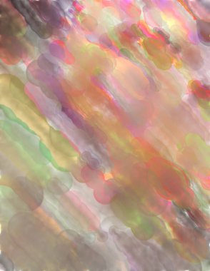 Çağdaş sanat. El yapımı resim. Modern sanat eserleri. Yüzeyde suluboya fırça darbeleriyle resim yapmak. 2D çizim. Sanatsal arkaplan resmi. Tablo üzerinde soyut resim. Renkli doku.