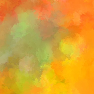 Canlı fırça darbeleriyle boyanmış. Renkli desenli resim. Fırçalanmış duvar kağıdını boya.