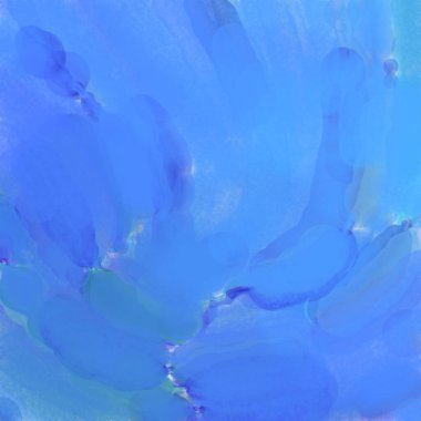 Çağdaş sanat. El işçiliğinin renkli dokusu. Modern resim. Yüzeyde suluboya vuruşlar. Sanatsal arkaplan resmi. Tablo üzerinde soyut resim. Fırça darbeleri. 