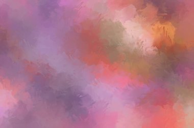 Sanatsal soyut arkaplan. Doku boyalı duvar kağıdı. Boya darbeleriyle yaratıcı bir illüstrasyon. Fırça desenli resim.