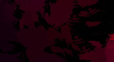 Canlı fırça darbeleriyle boyanmış. Renkli desenli resim. Fırçalanmış duvar kağıdını boya.