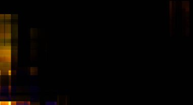 Renkli ve canlı geometrik şekiller katmanları var. Bir teknoloji planının dijital illüstrasyonu. Gelecekçi tasarım şablonu.