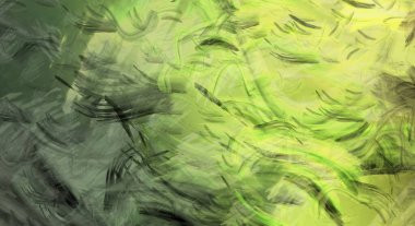 Modern sanat. Taranmış Boyalı Soyut Arkaplan. Fırça darbesi ile boyanmış. Boya darbeleri. 2B Görüntü