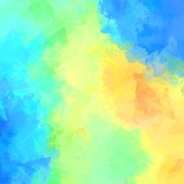 Boya darbeleri. 2D İllüstrasyon. Taranmış Boyalı Soyut Arkaplan. Fırça darbesi ile boyanmış. Modern sanat.