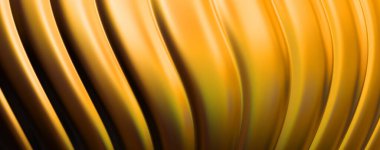 Soyut arkaplan. Renkli dalgalı yansıtıcı duvar kağıdı. Duvar kağıdı, afiş, arkaplan, kart, kitap kapağı veya web sitesi için grafiksel resimleme.