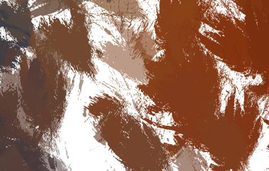 Sanatsal soyut arkaplan. Doku boyalı duvar kağıdı. Boya darbeleriyle yaratıcı bir illüstrasyon. Fırça desenli resim.