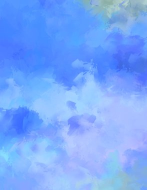 Modern sanat. Taranmış Boyalı Soyut Arkaplan. Fırça darbesi ile boyanmış. Boya darbeleri. 2B Görüntü.