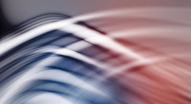 Soyut, enerjik bir arkaplan. Renkli, dalgalı duvar kâğıdı. Grafik çizimi. Üst üste gelen yumuşak dalgalı çizgiler.