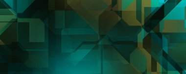 Soyut geometrik duvar kağıdı. Geometrik renkli şekiller. Çokgen arka plan. Bir teknolojinin dijital illüstrasyonuName.