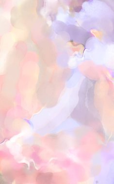 Yüzeyde suluboya vuruşlar. Sanatsal arkaplan resmi. Tablo üzerinde soyut resim. Fırça darbeleri. Çağdaş sanat. El işçiliğinin renkli dokusu. Modern resim.