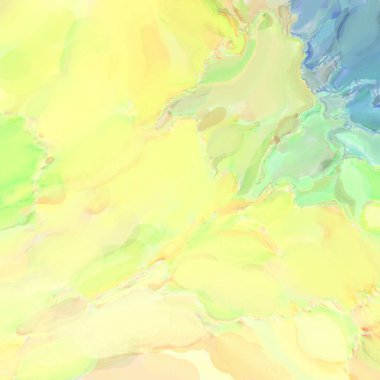 El yapımı sürreal soyut desenli suluboya. Modern sanatsal resim. 2D çizim. Arkaplan boyası karışımı. Yaratıcı duvar sanatı. Çağdaş sanat.