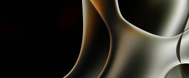 Soyut arkaplan. Değişken renk değişim dalgaları, dinamik hareketlerle. Işık dalgalarının neon renkli soyut tasarımı. Duvar kağıdı, afiş, arkaplan, kart, kitap illüstrasyonu, web sitesi.