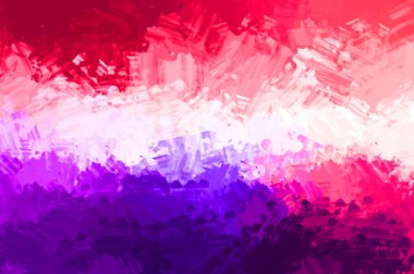 Sanatsal soyut arkaplan. Doku boyalı duvar kağıdı. Boya darbeleriyle yaratıcı bir illüstrasyon. Fırça desenli resim.