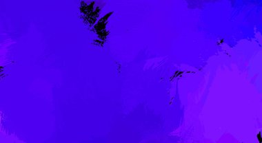 Canlı fırça darbeleriyle boyanmış. Renkli desenli resim. Fırçalanmış duvar kağıdını boya.