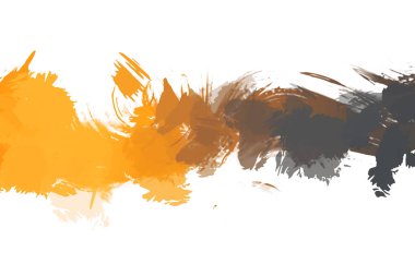 resmedilmiş sanat eseri. fırçalanmış canlı duvar kağıdı. Eşsiz ve yaratıcı illüstrasyon. Renkli fırça darbelerinin soyut arkaplanı. 