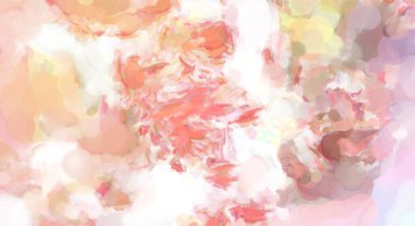 Taranmış Boyalı Soyut Arkaplan. Fırça darbesi ile boyanmış. Boya darbeleri. 2B Görüntü.