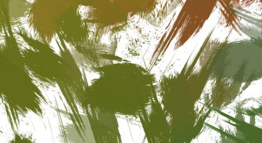 Renkli fırça darbelerinin soyut arkaplanı. fırçalanmış canlı duvar kağıdı. resmedilmiş sanat eseri. Eşsiz ve yaratıcı illüstrasyon.