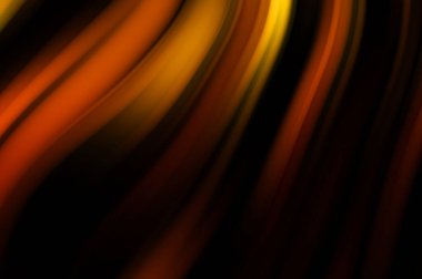 Siyah arka planda renkli düz çizgiler. Sıvı ve sıvı renkli dalgalar karanlıkta akıyor. Duvar kağıdı, afiş, arkaplan, kart, kitap, kapak, poster, afiş, broşür