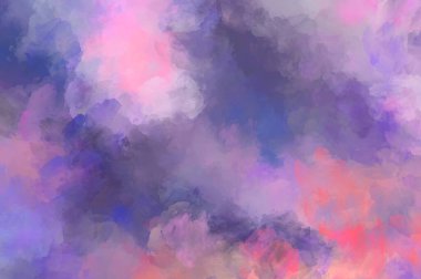 Sanatsal soyut arkaplan. Doku boyalı duvar kağıdı. Boya darbeleriyle yaratıcı bir illüstrasyon. Fırça desenli resim.