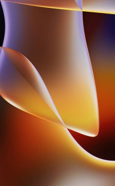 Soyut arkaplan. Değişken renk değişim dalgaları, dinamik hareketlerle. Işık dalgalarının neon renkli soyut tasarımı. Duvar kağıdı, afiş, arkaplan, kart, kitap illüstrasyonu, web sitesi.