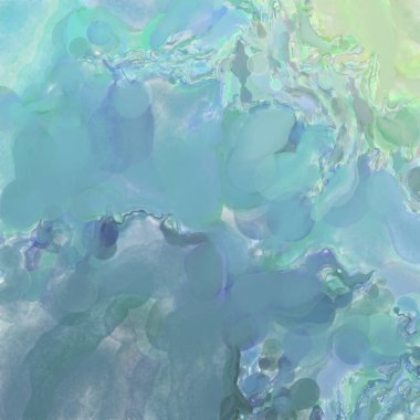 El yapımı sürreal soyut desenli suluboya. Modern sanatsal resim. 2D çizim. Arkaplan boyası karışımı. Yaratıcı duvar sanatı. Çağdaş sanat.