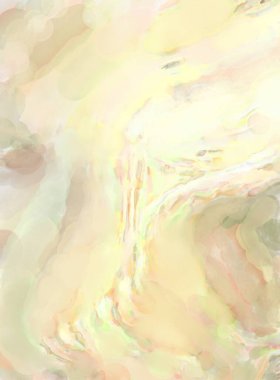 Poster, duvar sanatı, afiş, kart, kitap kapağı veya ambalaj için pastel renkli suluboya resim. Alkol mürekkebini andıran rahatlatıcı fırça darbelerinin modern resmi.