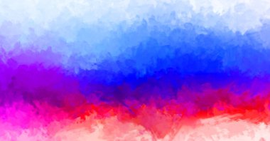 Taranmış Boyalı Soyut Arkaplan. Fırça darbesi ile boyanmış. Sanatsal canlılık ve renkli duvar kağıdı.