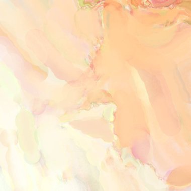 Çağdaş sanat. El işçiliğinin renkli dokusu. Modern resim. Yüzeyde suluboya vuruşlar. Sanatsal arkaplan resmi. Tablo üzerinde soyut resim. Fırça darbeleri. 