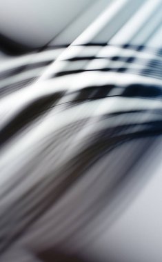 Soyut, enerjik bir arkaplan. Renkli, dalgalı duvar kâğıdı. Grafik çizimi. Üst üste gelen yumuşak dalgalı çizgiler.