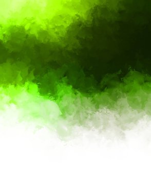 Yaratıcı soyut resim. Artistik fırça darbeleriyle donatılmış. Renkli ve canlı bir illüstrasyon. boyalı sanat.