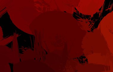 Sanatsal soyut arkaplan. Doku boyalı duvar kağıdı. Boya darbeleriyle yaratıcı bir illüstrasyon. Fırça desenli resim.