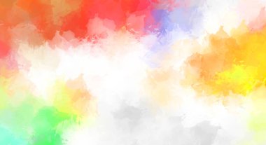 Renkli fırça darbelerinin soyut arkaplanı. fırçalanmış canlı duvar kağıdı. resmedilmiş sanat eseri. Eşsiz ve yaratıcı illüstrasyon.